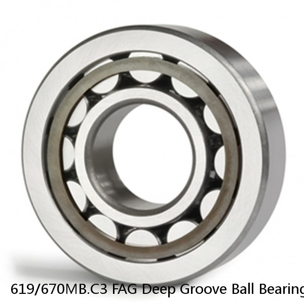 619/670MB.C3 FAG Deep Groove Ball Bearings