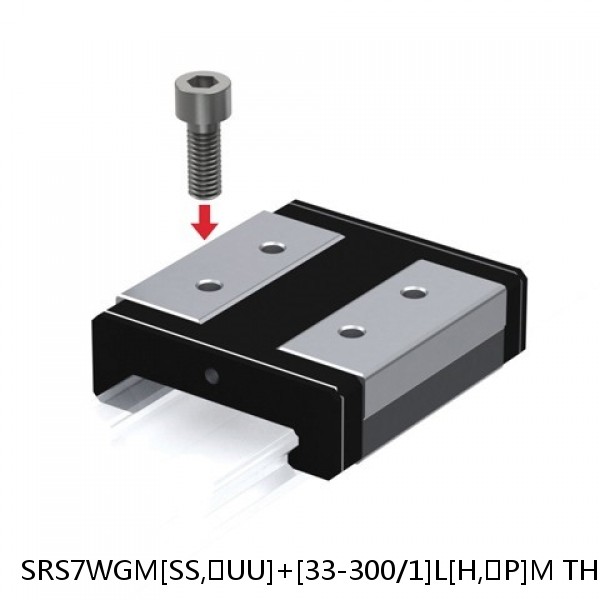 SRS7WGM[SS,​UU]+[33-300/1]L[H,​P]M THK Linear Guides Full Ball SRS-G  Accuracy and Preload Selectable