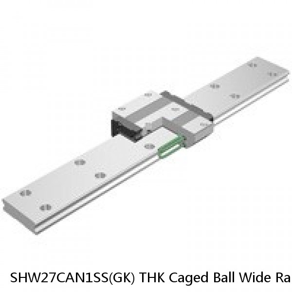SHW27CAN1SS(GK) THK Caged Ball Wide Rail Linear Guide (Block Only) Interchangeable SHW Series