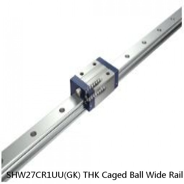 SHW27CR1UU(GK) THK Caged Ball Wide Rail Linear Guide (Block Only) Interchangeable SHW Series