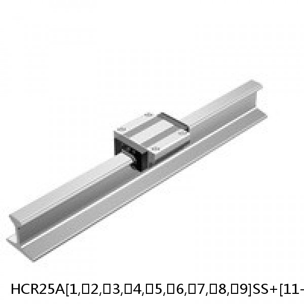 HCR25A[1,​2,​3,​4,​5,​6,​7,​8,​9]SS+[11-59/1]/750R THK Curved Linear Guide Shaft Set Model HCR