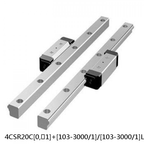 4CSR20C[0,​1]+[103-3000/1]/[103-3000/1]L[P,​SP,​UP] THK Cross-Rail Guide Block Set