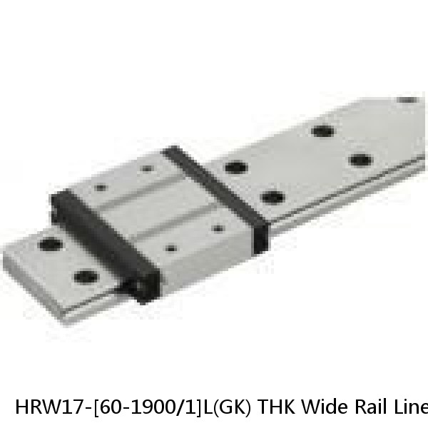 HRW17-[60-1900/1]L(GK) THK Wide Rail Linear Guide (Rail Only) Interchangeable HRW Series