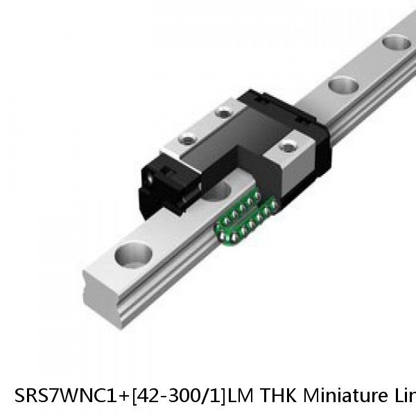 SRS7WNC1+[42-300/1]LM THK Miniature Linear Guide Caged Ball SRS Series