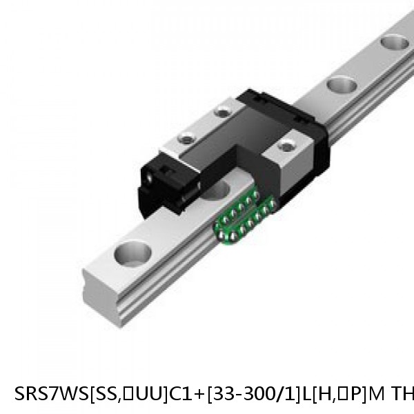 SRS7WS[SS,​UU]C1+[33-300/1]L[H,​P]M THK Miniature Linear Guide Caged Ball SRS Series