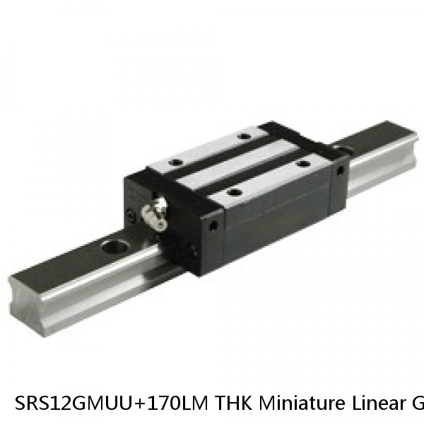 SRS12GMUU+170LM THK Miniature Linear Guide Stocked Sizes Standard and Wide Standard Grade SRS Series