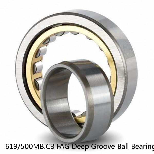 619/500MB.C3 FAG Deep Groove Ball Bearings #1 small image