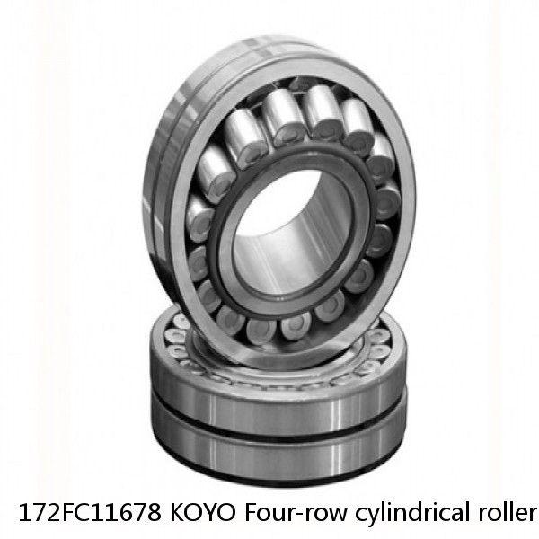 172FC11678 KOYO Four-row cylindrical roller bearings #1 small image