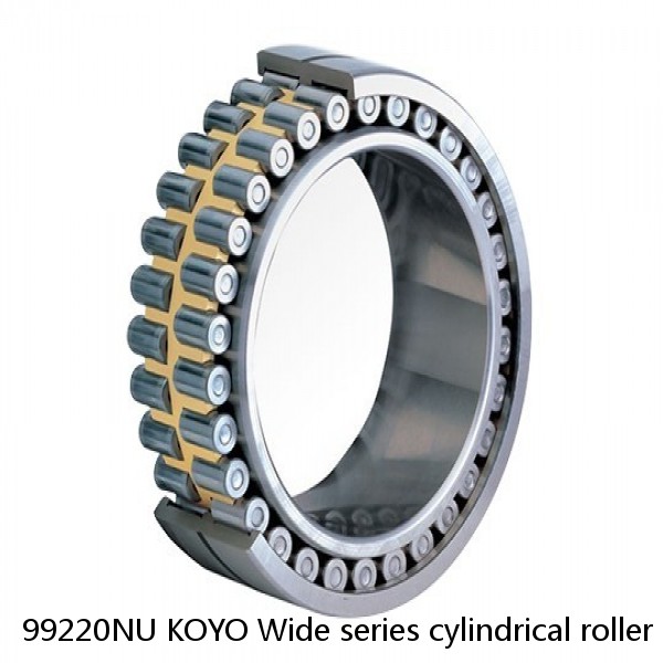 99220NU KOYO Wide series cylindrical roller bearings #1 small image