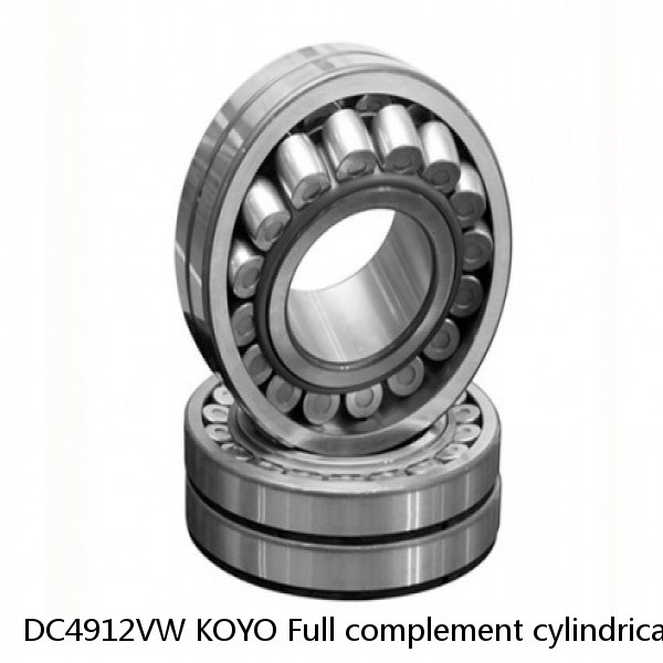 DC4912VW KOYO Full complement cylindrical roller bearings #1 small image