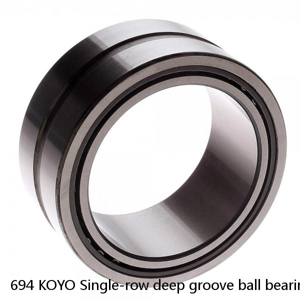 694 KOYO Single-row deep groove ball bearings #1 small image