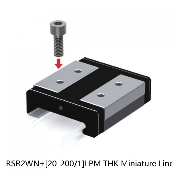 RSR2WN+[20-200/1]LPM THK Miniature Linear Guide Full Ball RSR Series #1 small image