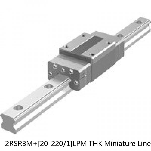 2RSR3M+[20-220/1]LPM THK Miniature Linear Guide Full Ball RSR Series #1 small image