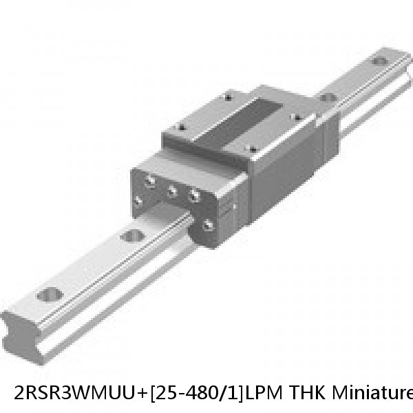 2RSR3WMUU+[25-480/1]LPM THK Miniature Linear Guide Full Ball RSR Series #1 small image