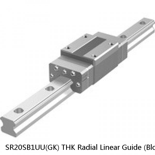 SR20SB1UU(GK) THK Radial Linear Guide (Block Only) Interchangeable SR Series #1 small image