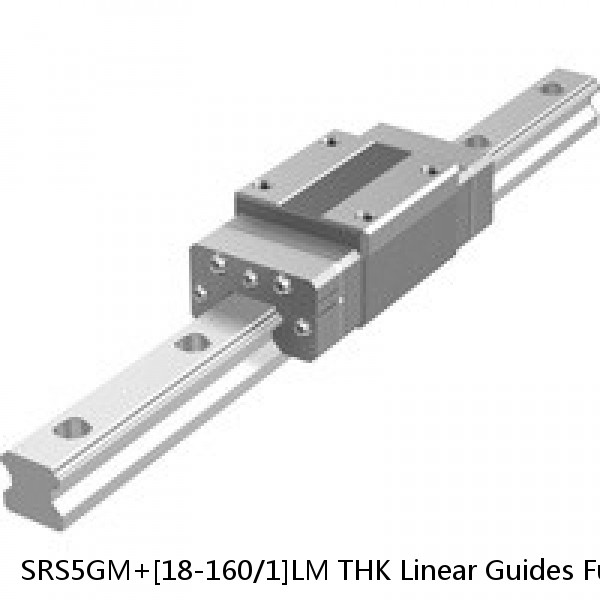 SRS5GM+[18-160/1]LM THK Linear Guides Full Ball SRS-G  Accuracy and Preload Selectable #1 small image