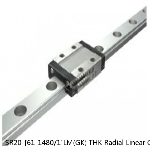 SR20-[61-1480/1]LM(GK) THK Radial Linear Guide (Rail Only)  Interchangeable SR and SSR Series