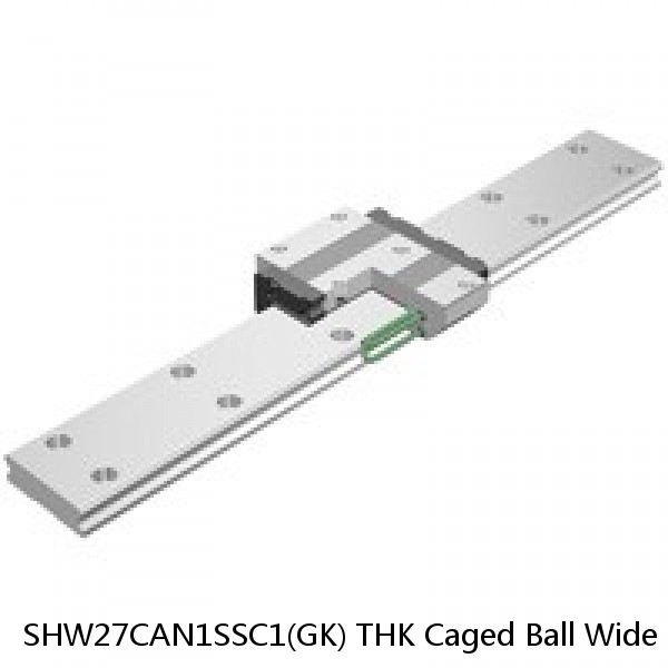 SHW27CAN1SSC1(GK) THK Caged Ball Wide Rail Linear Guide (Block Only) Interchangeable SHW Series