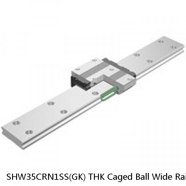 SHW35CRN1SS(GK) THK Caged Ball Wide Rail Linear Guide (Block Only) Interchangeable SHW Series #1 small image
