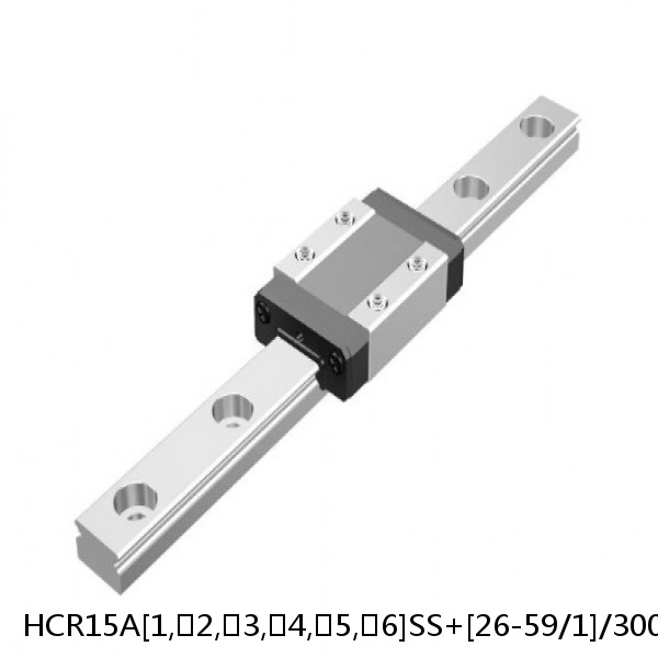 HCR15A[1,​2,​3,​4,​5,​6]SS+[26-59/1]/300R THK Curved Linear Guide Shaft Set Model HCR #1 small image
