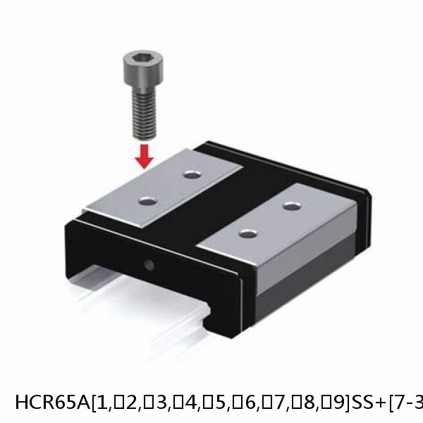 HCR65A[1,​2,​3,​4,​5,​6,​7,​8,​9]SS+[7-30/1]/3000R THK Curved Linear Guide Shaft Set Model HCR #1 small image