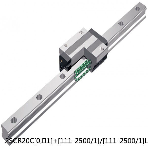 2SCR20C[0,​1]+[111-2500/1]/[111-2500/1]L[P,​SP,​UP] THK Caged-Ball Cross Rail Linear Motion Guide Set