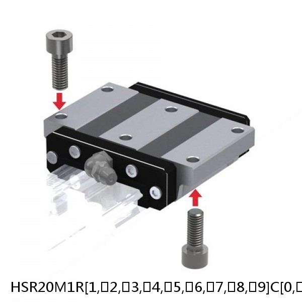 HSR20M1R[1,​2,​3,​4,​5,​6,​7,​8,​9]C[0,​1]+[89-1500/1]L THK High Temperature Linear Guide Accuracy and Preload Selectable HSR-M1 Series