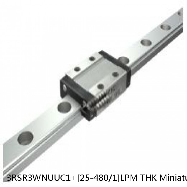 3RSR3WNUUC1+[25-480/1]LPM THK Miniature Linear Guide Full Ball RSR Series #1 small image
