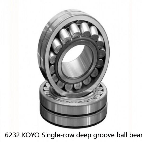 6232 KOYO Single-row deep groove ball bearings #1 image