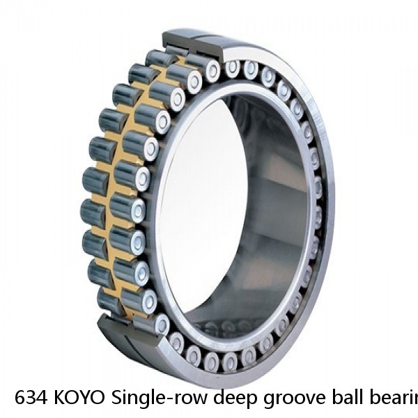 634 KOYO Single-row deep groove ball bearings #1 image