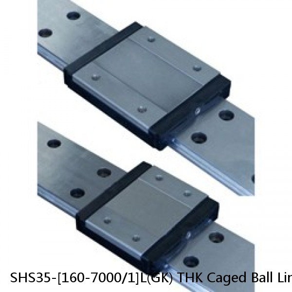 SHS35-[160-7000/1]L(GK) THK Caged Ball Linear Guide Rail Only Standard Grade Interchangeable SHS Series #1 image