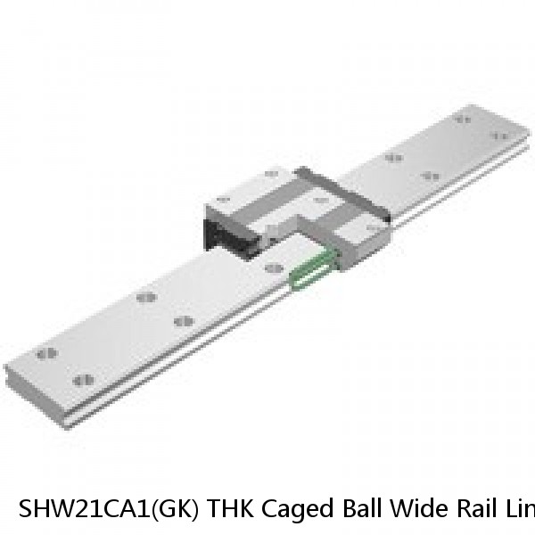 SHW21CA1(GK) THK Caged Ball Wide Rail Linear Guide (Block Only) Interchangeable SHW Series #1 image