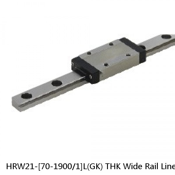 HRW21-[70-1900/1]L(GK) THK Wide Rail Linear Guide (Rail Only) Interchangeable HRW Series #1 image