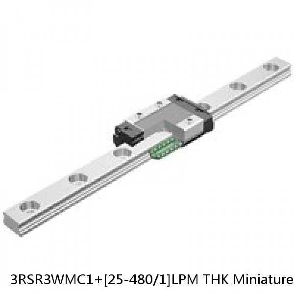 3RSR3WMC1+[25-480/1]LPM THK Miniature Linear Guide Full Ball RSR Series #1 image
